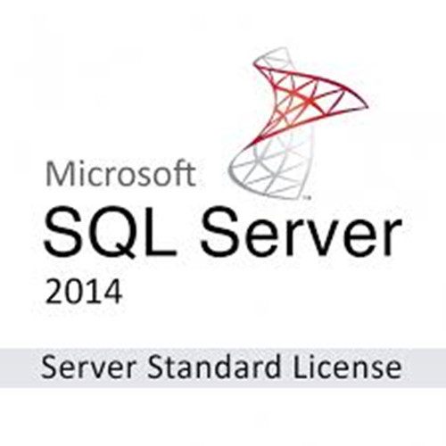 Retail Box Edition SQL Server 2014 Standard License STD CE Approved